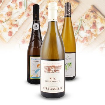 3er Weinpaket zum Flammkuchen