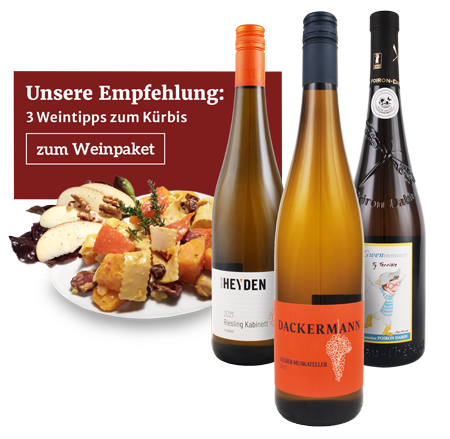 Weinpaket zum Kürbis